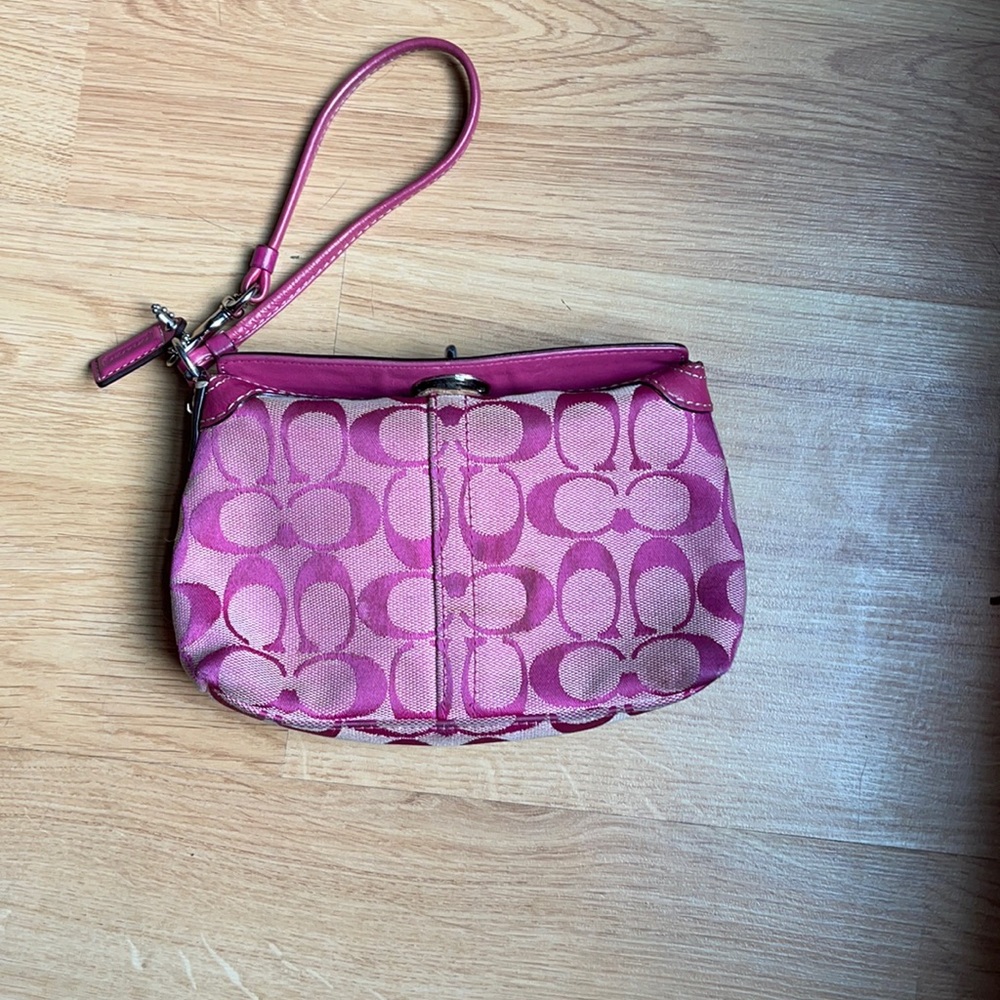 Coach wristlet